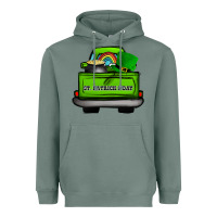 Sage St Patrick's Day Truck Heavyweight Hoodie - Bettercallsaul