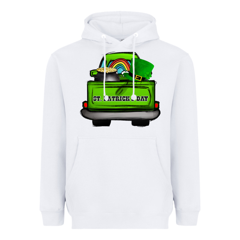 St Patrick's Day Truck Heavyweight Hoodie by Bettercallsaul | Teevron