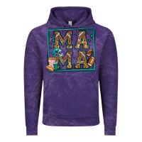 Cloud Purple american football mama Vintage Hoodie - Jasminsmagicworld