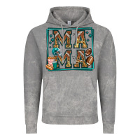 American Football Mama Vintage Hoodie | Teevron