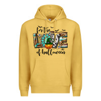 Antique Gold Western For The Love of Halloween Premium Hoodie - texasbilliewilder