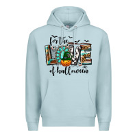 Blue Mist Western For The Love of Halloween Premium Hoodie - texasbilliewilder