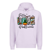Lilac Western For The Love of Halloween Premium Hoodie - texasbilliewilder