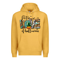 Mustard Western For The Love of Halloween Premium Hoodie - texasbilliewilder