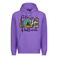 Purple Western For The Love of Halloween Premium Hoodie - texasbilliewilder