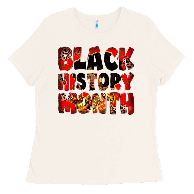 Black History Month Ladies Tee by Zillion Design Studio | Teevron
