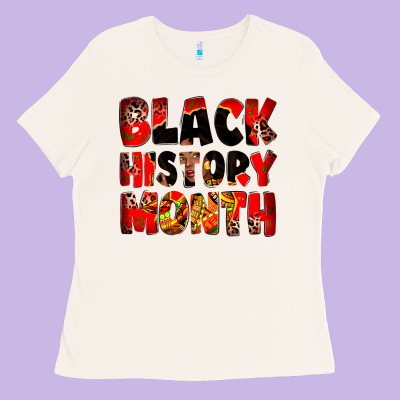Black History Month Ladies Tee Designed By Zillion Design Studio