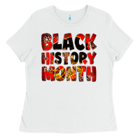 White black history month Ladies Tee - Zillion Design Studio