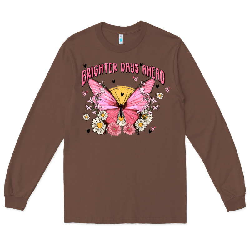 Brighter Days Ahead Long Sleeve Tee by MaliasSmallBusiness | Teevron