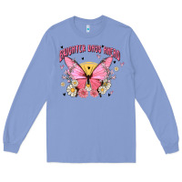 Colony Blue brighter days ahead Long Sleeve Tee - MaliasSmallBusiness