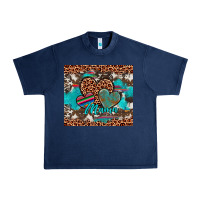 Navy hearts mama Urban Heavy Tee - Artiststas