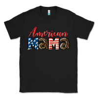 Black Western American Mama Classic Tee - LillyAllenDesigns
