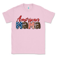 Bubblegum Pink Western American Mama Classic Tee - LillyAllenDesigns