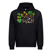 Black Wee bit o' Irish St. Patrick's Urban Hoodie - CowGirlArtShop
