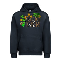 Navy Wee bit o' Irish St. Patrick's Urban Hoodie - CowGirlArtShop