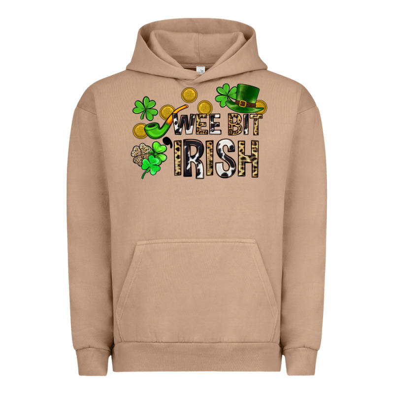 Wee Bit O' Irish St. Patrick's Urban Hoodie by CowGirlArtShop | Teevron