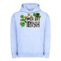 Pigment Grape Ice Wee bit o' Irish St. Patrick's Urban Hoodie - CowGirlArtShop