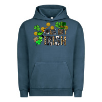 Pigment Midnight Navy Wee bit o' Irish St. Patrick's Urban Hoodie - CowGirlArtShop