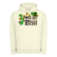 Pigment Pistachio Wee bit o' Irish St. Patrick's Urban Hoodie - CowGirlArtShop
