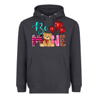 Smoke valentine's day be mine tedybear Heavyweight Hoodie - RanaPortraitStore