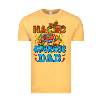 Vintage Mustard nacho average dad with nacho Vintage Tee - AdoDesignShop