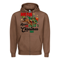 Chestnut rockin around the christmas tree Zipper Hoodie - MaliasSmallBusiness
