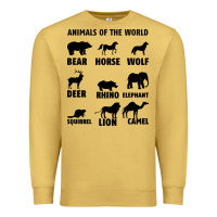 Antique Gold Animal Of The World Premium Sweatshirt - Bettercallsaul