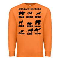 Animal Of The World Premium Sweatshirt | Teevron