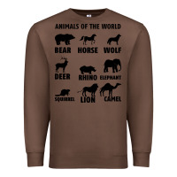 Chestnut Animal Of The World Premium Sweatshirt - Bettercallsaul