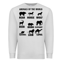 Dove Grey Animal Of The World Premium Sweatshirt - Bettercallsaul