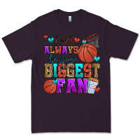 Plum i will always be your biggest fan basketball Premium Tee - Zillion Design Studio
