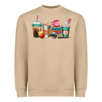 Mushroom teacher fuel coffee cups Heavyweight Sweatshirt - Jasminsmagicworld