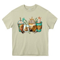 Mossy jesus coffee cups Heavy Core Tee - Zillion Design Studio