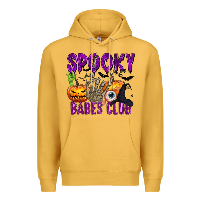Spooky Babes Club Premium Hoodie by texasbilliewilder | Teevron