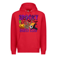 Red Spooky babes club Premium Hoodie - texasbilliewilder