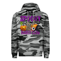 Slate Camo Spooky babes club Premium Hoodie - texasbilliewilder