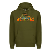 Army Green grateful thankful blessed Premium Hoodie - JahusDesignShop