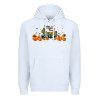 White grateful thankful blessed Premium Hoodie - JahusDesignShop