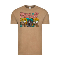 Vintage Coffee pittbull mom Vintage Tee - Artiststas