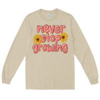 Mushroom never stop growing Long Sleeve Tee - MaliasSmallBusiness