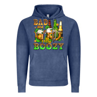 Vintage Denim bad and boozy with beer Vintage Hoodie - AdoDesignShop