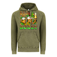Vintage Olive bad and boozy with beer Vintage Hoodie - AdoDesignShop