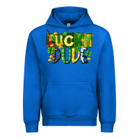 Cobalt Lucky dude  St. Patrick's Day Urban Hoodie - CowGirlArtShop