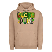 Pigment Burro Lucky dude  St. Patrick's Day Urban Hoodie - CowGirlArtShop