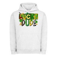 Pigment Lunar Rock Lucky dude  St. Patrick's Day Urban Hoodie - CowGirlArtShop