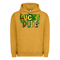 Pigment Peanut Butter Lucky dude  St. Patrick's Day Urban Hoodie - CowGirlArtShop