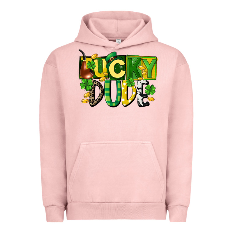 Lucky Dude  St. Patrick's Day Urban Hoodie by CowGirlArtShop | Teevron