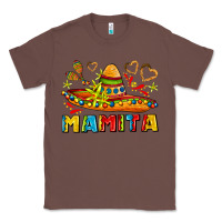 Chestnut mamita and sombrero with lime flowers Classic Tee - AdoDesignShop