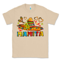Mushroom mamita and sombrero with lime flowers Classic Tee - AdoDesignShop