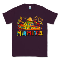 Plum mamita and sombrero with lime flowers Classic Tee - AdoDesignShop
